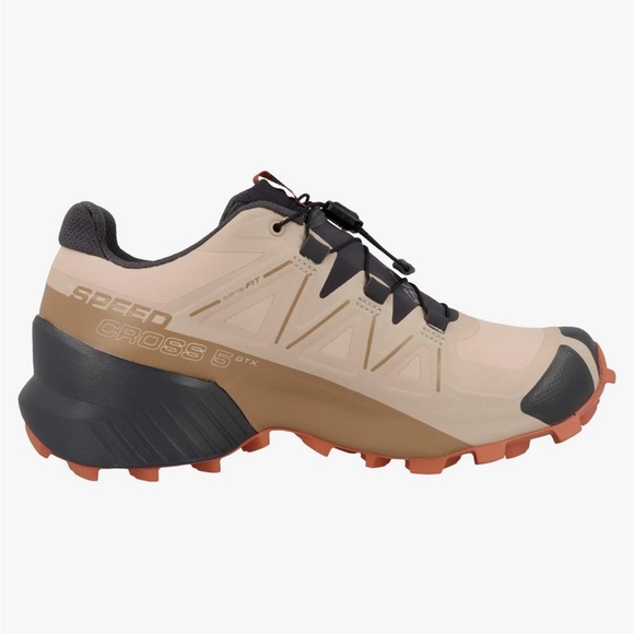 Salomon Women’s Speedcross 5 Goretex Trail Shoes - Size 5 - Picture 3 of 4